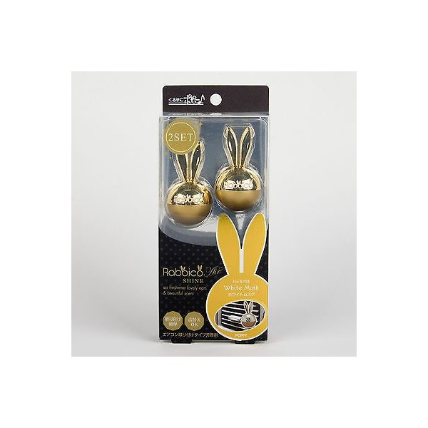 Diax Rabbico Shine Clip on Air Freshener 2pcs in a