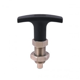 KINETIK MSystem - KM.RB-T Locking Bolt with T-Handle Lock Nut DIN 439 Stainless Steel Locking Bolt, Spring Bolt Dimension M12 x 1.5 mm