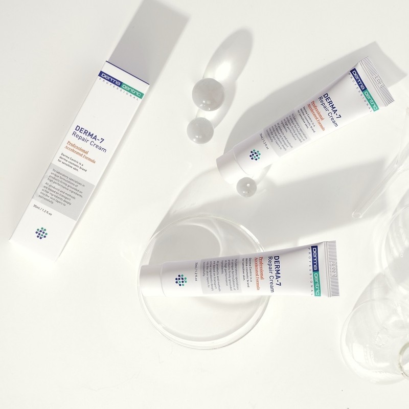Dermacentric Dermatology After Laser Treatment Liposome Regeneration Cream Peptide Madecassoside