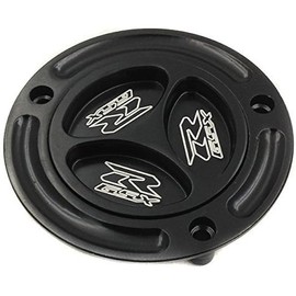 SMT-Gas Cap Fueltank Compatible With Suzuki Gsx-R 600/750 1000 Gsx Hayabusa 1300R Sv 650S Black [B00RNIX9ZK]