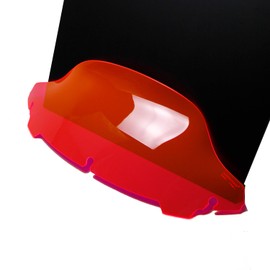 POWER JAMES Pink 7.0" Windshield Windscreen Fits for Harley Touring 14-23 Street Glide Special ST, Electra Glide, Ultra Limited, CVO Limited (PMMA Pink)