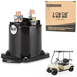 10L0L Golf Cart 48V Solenoid Relay for Club Car DS |1995-1997| Electric, OEM# 101807001 1018070-01 1118