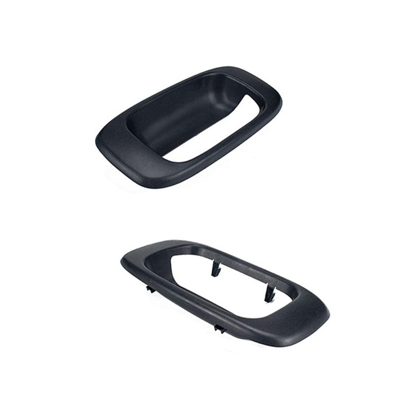 Riloer Tailgate Handle ABS Black Tailgate Handle with Replacement Kit