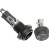 Blue Sea Systems 5021 Panel Mount AGC/MDL Fuse Holder, Black