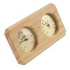 Golden Wooden Frame Sauna Thermometer Hygrometer 2 in 1 Sauna