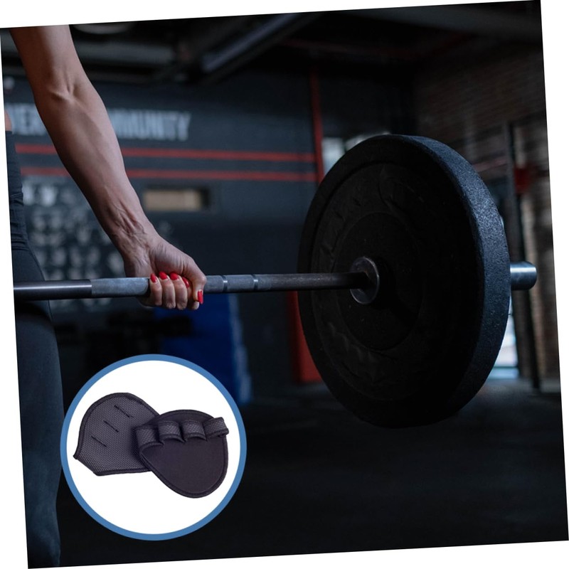 BESPORTBLE 3 Pairs Gym Gloves for Weightlifting Palm Pads Lifting