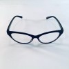 Betsey Johnson Reading Glasses Black Medium Cat Eye Readers +1.50