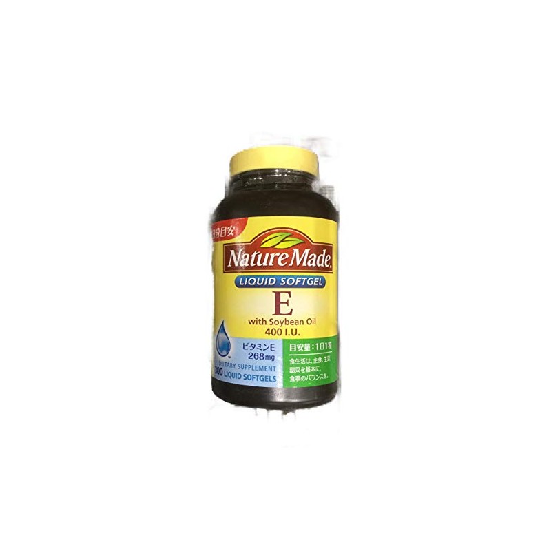 Nature Made Vitamin E, 300 Capsules, 1 Capsule per Day