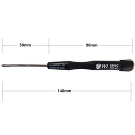 Uacen Set of 3 Phillips PH0 PH00 PH000 Precision Screwdrivers Model Making Precision Mechanics with Twist Cap