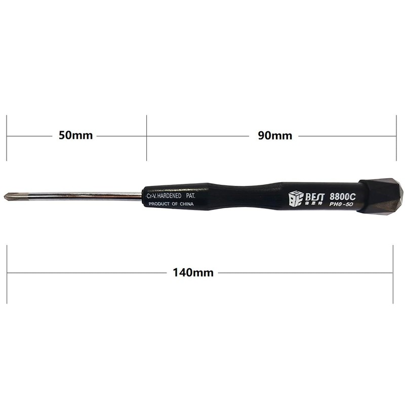 Uacen Set of 3 Phillips PH0 PH00 PH000 Precision Screwdrivers