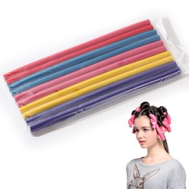 nalaina Hand Winding Curler (Set of 10) Hair Curler, Hair Curler, DIY Winding, No Heat Damage, Cute, Sleeping Curler, Harmless to Hair (Random Color)
