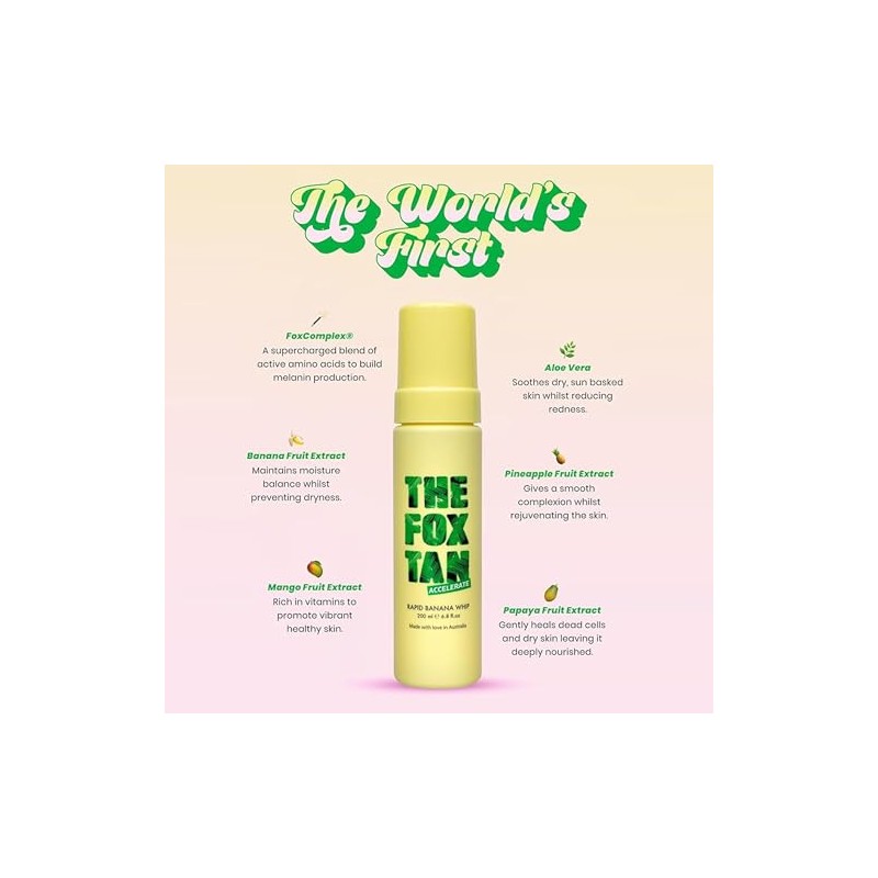 The Fox Tan - Rapid Banana Whip - Tanning Accelerator