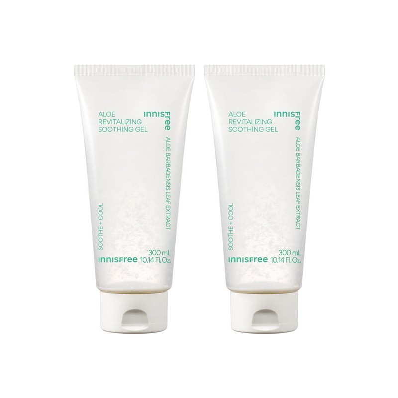 Innisfree Aloe Revitalizing Soothing Gel 300mL x 2 / 이니스프리