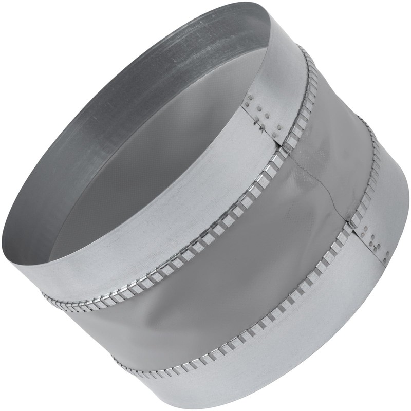 Vent Systems 10" Inch Flexible Vibration-Reducing Male Fit Duct Connector