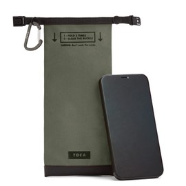 TOCA No Signal Sleeve - RFID Blocking Faraday Bag, Keyless Go & Smartphone/Laptop Protection, Data Privacy Shield, Water-resistant, Compact Green