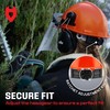 NoCry 6-in-1 Industrial Chainsaw Helmet with Face Shield and Ear
