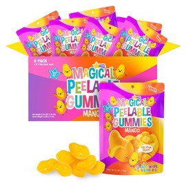 Peelable Mango Gummies ~ 6 OZ (6 PACK)