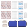 2 Sets Emergency Aid Kit Outdoor Household Bandage Dressing Gauze
