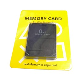 PS2 Memory Card, 8/256MB, Large Capacity, PS2 Series, For Game Archiving (8MB)