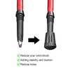 TheFitLife Rubber Tip Protector & Snow And Mud Baskets For