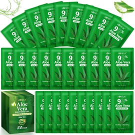 30 Pack Aloe Vera Gel - 99% Pure & Soothing Hydration