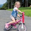 2Pcs Kids Bike Handlebar Streamers Tassels Gradient Pink Scooter Bicycle,