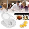 Egg Slicer for Boiled Eggs, 3 in 1 Stainless Steel