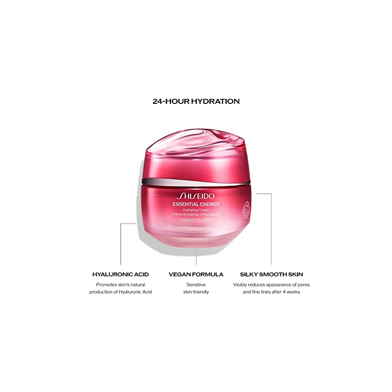 Shiseido Crema Hidratante Essential Energy de para Mujeres, 50 ml