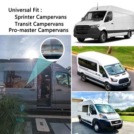 Timilge Sliding Door Stopper for Van Door Midway Door Stop Kit Universal for Sprinter Transit Campervans