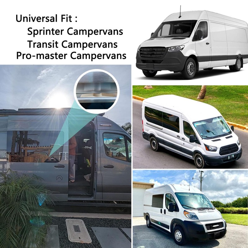 Timilge Sliding Door Stopper for Van Door Midway Door Stop