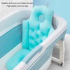 Adult Full Body Bath Pillow Head Neck Support Quick Drying
