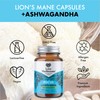 Love Mushrooms – Lion’s Mane Plus Ashwagandha Capsules | Cognitive