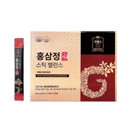 Gene Wells 6-year-old red ginseng essence stick balance red ginseng stick easy to consume red ginseng concentrate for gift / 진웰스 6년근 홍삼정 스틱 밸런스 홍삼스틱 선물용 간편섭취 홍삼농축액