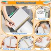 ihaspoko A5 Spiral Notebook with Coloured Dividers PVC Cover Ideal