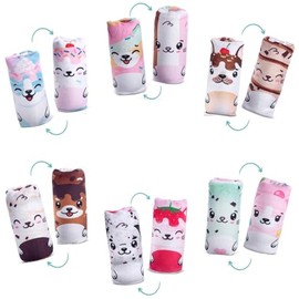 Reversible Ice Cream Cone Water Wigglers, Animal Characters Design, Sensory Fidget Toys, Set of 6