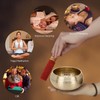 Tibetan Singing Bowl - 4" Singing Bowl Set with Beater