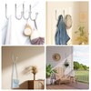 Curtain Tie Backs Hooks 4 Pack Curtain Holdbacks Elegant Curtain