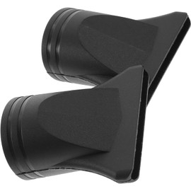 2PCS Universal Hair Dryer Diffuser Nozzles Replacement Black Attachments for Styling and Hairdressing, Curly Hair Diffuser Attachment Fits Most Dryers(Outer diameters of 1.69-1.77in)
