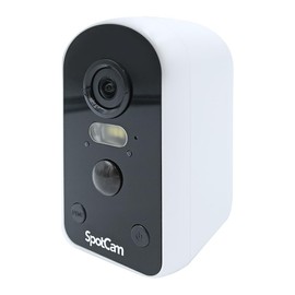 SpotCam Solo Pro Wireless Battery Spotlight Camera - Add-on - Wireless Security, 2.5K Video, Color Night Vision, Wire-Free, Waterproof Requires Base Station