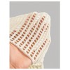 SHENHE Girl's Hollow Out Crochet Knit Sweater Boat Neck Sheer