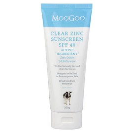 MooGoo Clear Zinc Sunscreen SPF40 200g