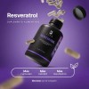 Resveratrol De 90 Cáps Con Semilla De Uva Roja Acai.