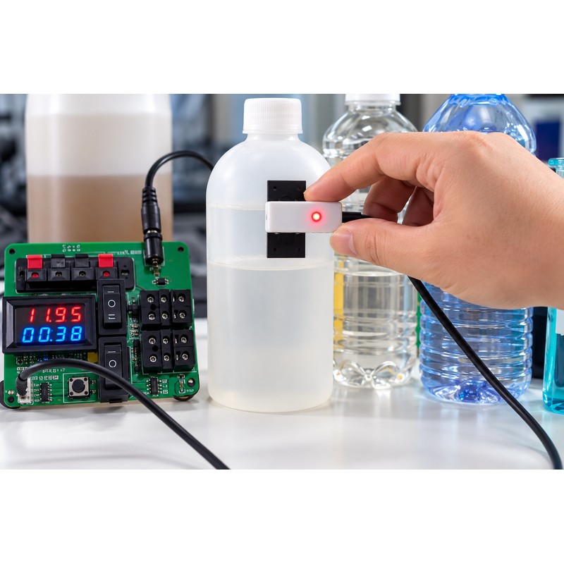 Non-Contact Liquid Level Sensor for Water Pipes – External Mount
