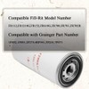 4PCS F1810PM0 Fuel Filter Element Spin-on Particulate Replacement for 1200KTG9075