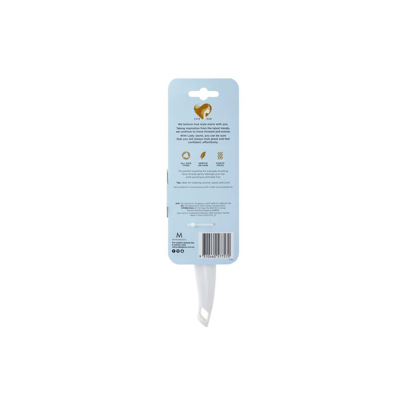 Lady Jayne Nylon Ball Tipped Styling Brush