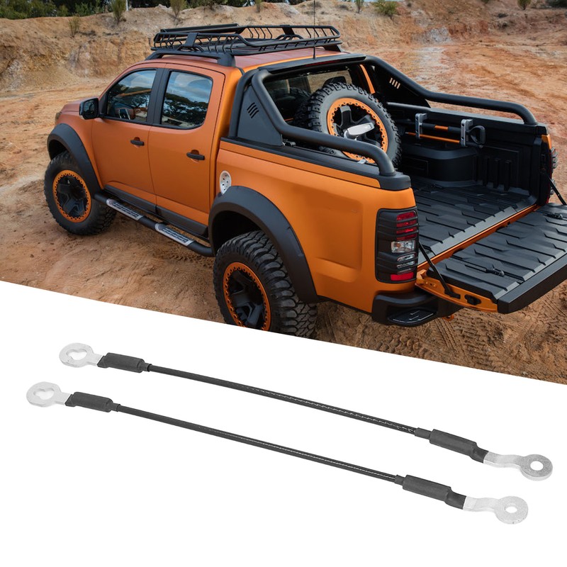2 Pcs Tailgate Cables 38534 Automobile Exterior Accessories Replacement for