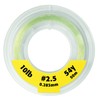SPRO Fishing SFLFC-10SGN50 Finesse Leader 10Lbs 50M/54Y Stealth Green