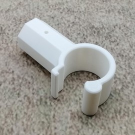 ULEIVA Replacement Roof Window Hook, White, Compatible with Velux Telescopic Rod, Window Opener, Operating Rod Attachment, Rod Hooks (White)
