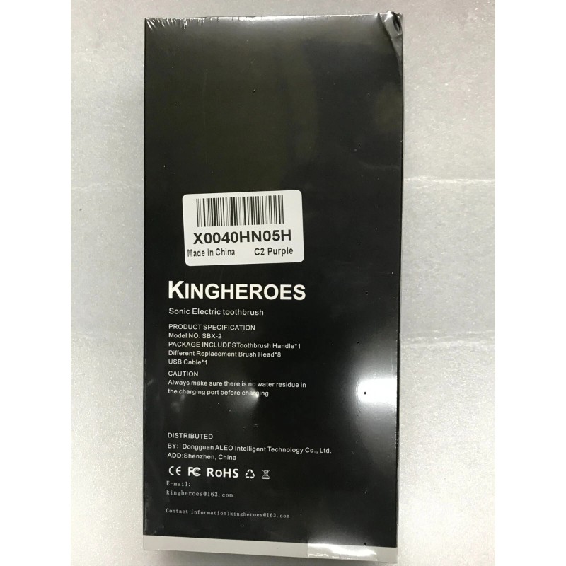 KINGHEROES C2 PRO Rechargeable Sonic Electric Toothbrush 13 Replacement Brushes