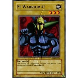 Yu-Gi-Oh! - M-Warrior #1 LOB-76 Unlimited Edition - 2002 Legend of Blue Eyes White Dragon